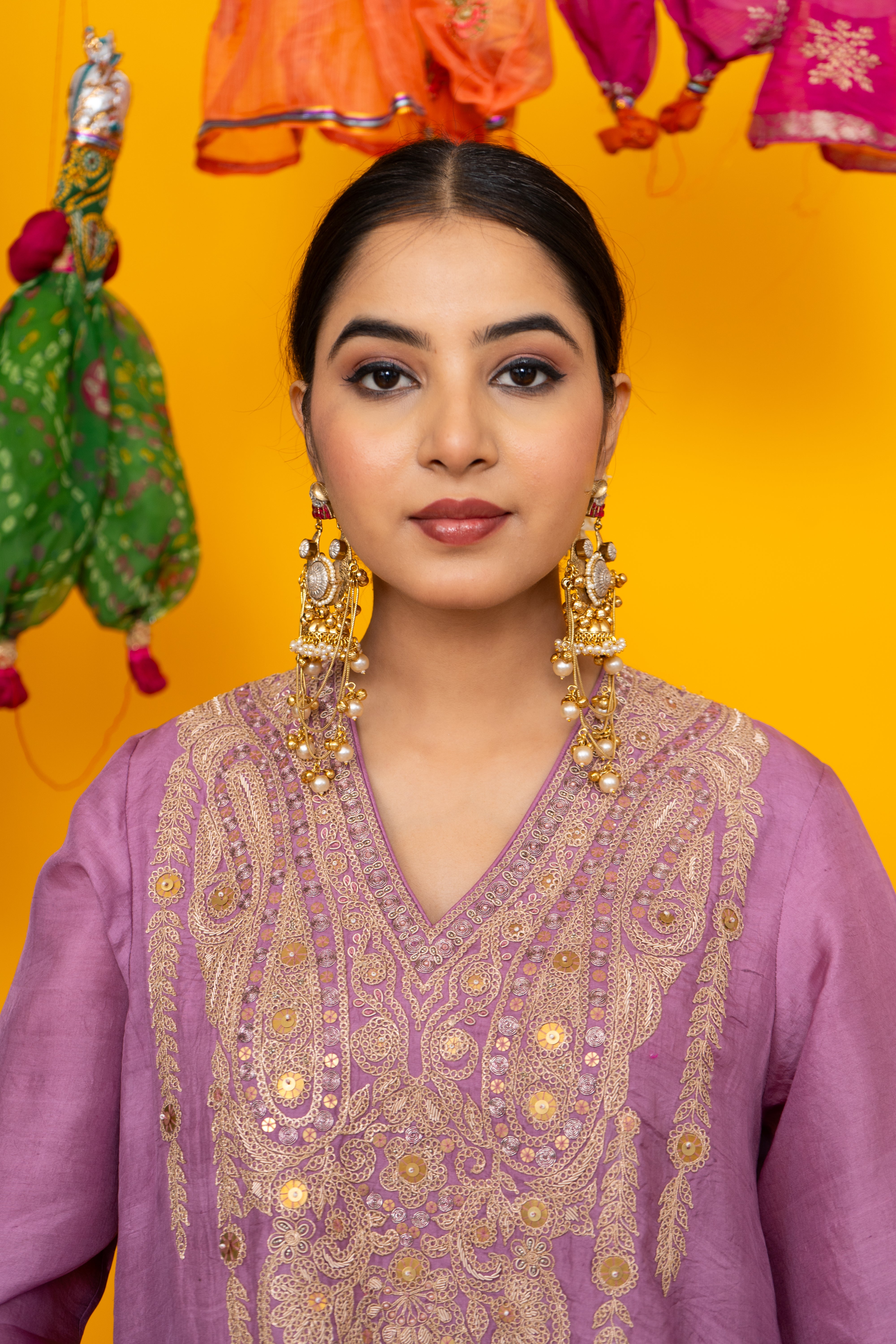 Katrina Stunning Jhumka with chain